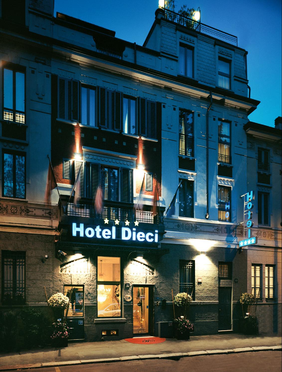 Boutique Hotel Dieci Milan Exterior photo